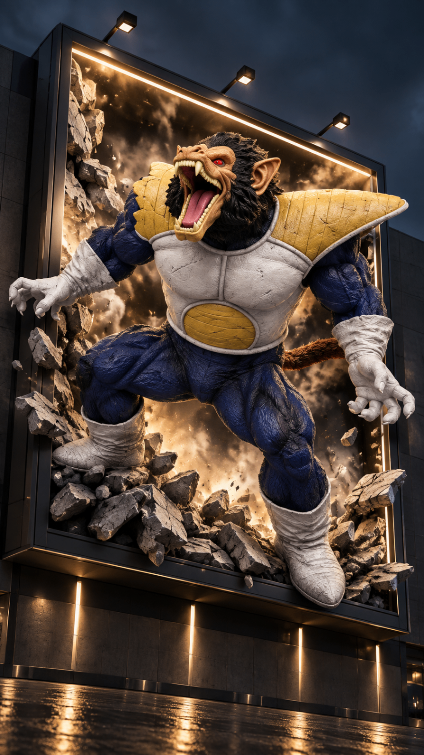Figurine grand singe Oozaru