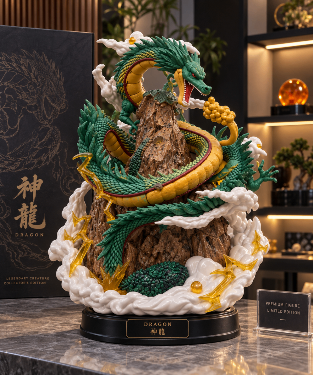 Figurine dragon légendaire Shenron