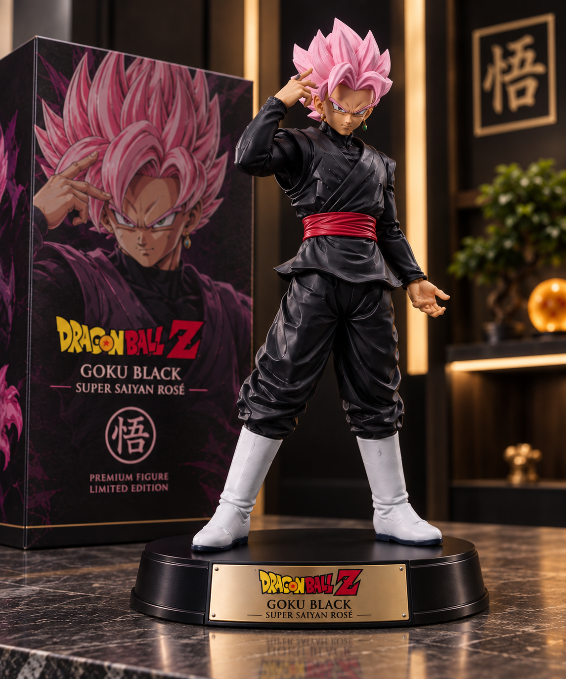 Figurine Goku Black - Super Saiyan Rosé