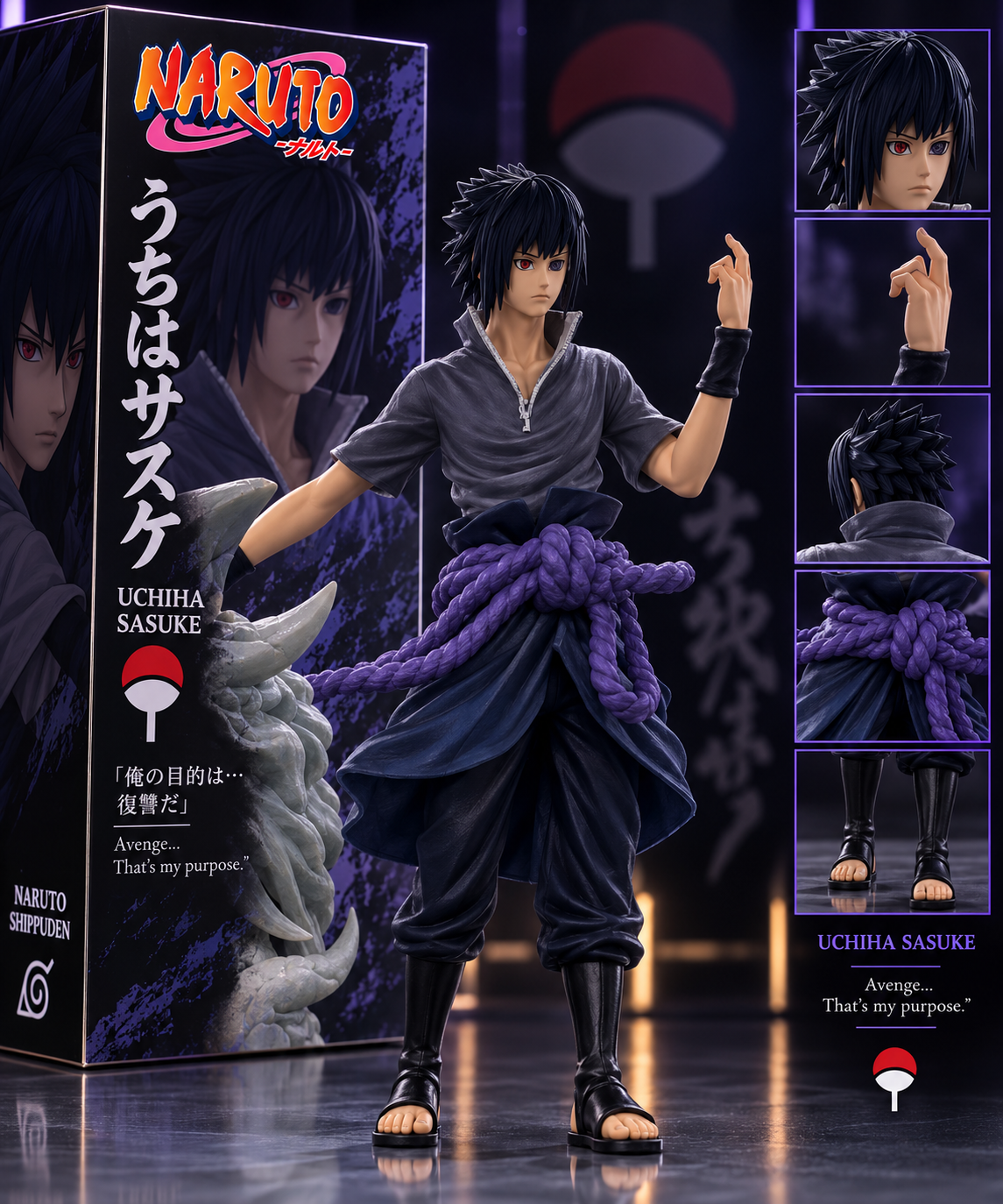 Sasuke Uchiha Le Vengeur
