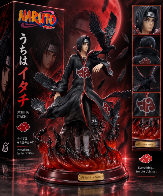 Itachi Uchiha corbeaux