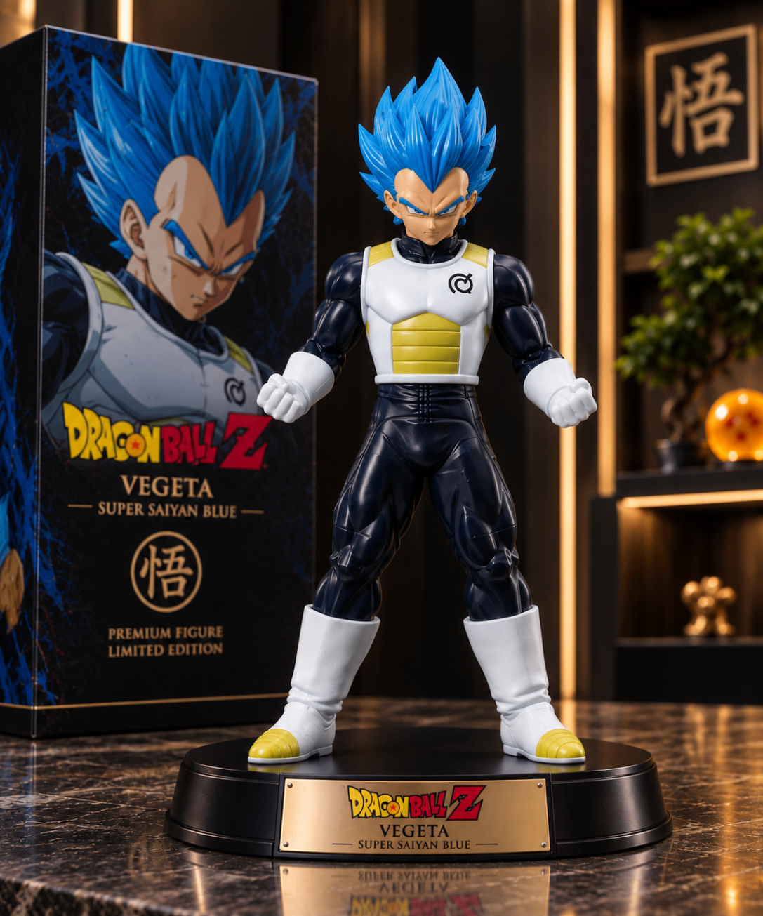 Figurine Végéta Super Saiyan Blue