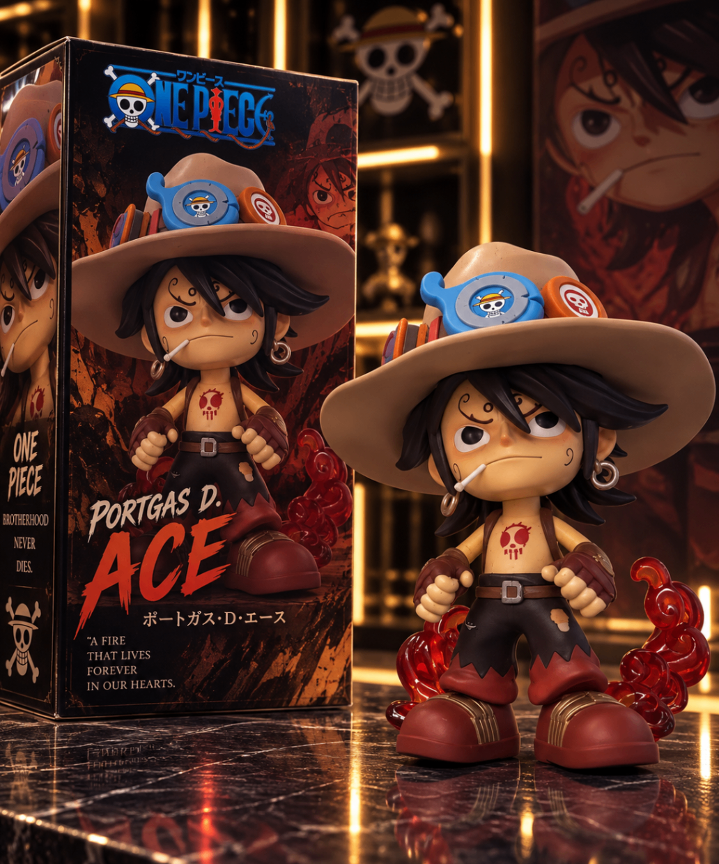 Figurine Ace chibi