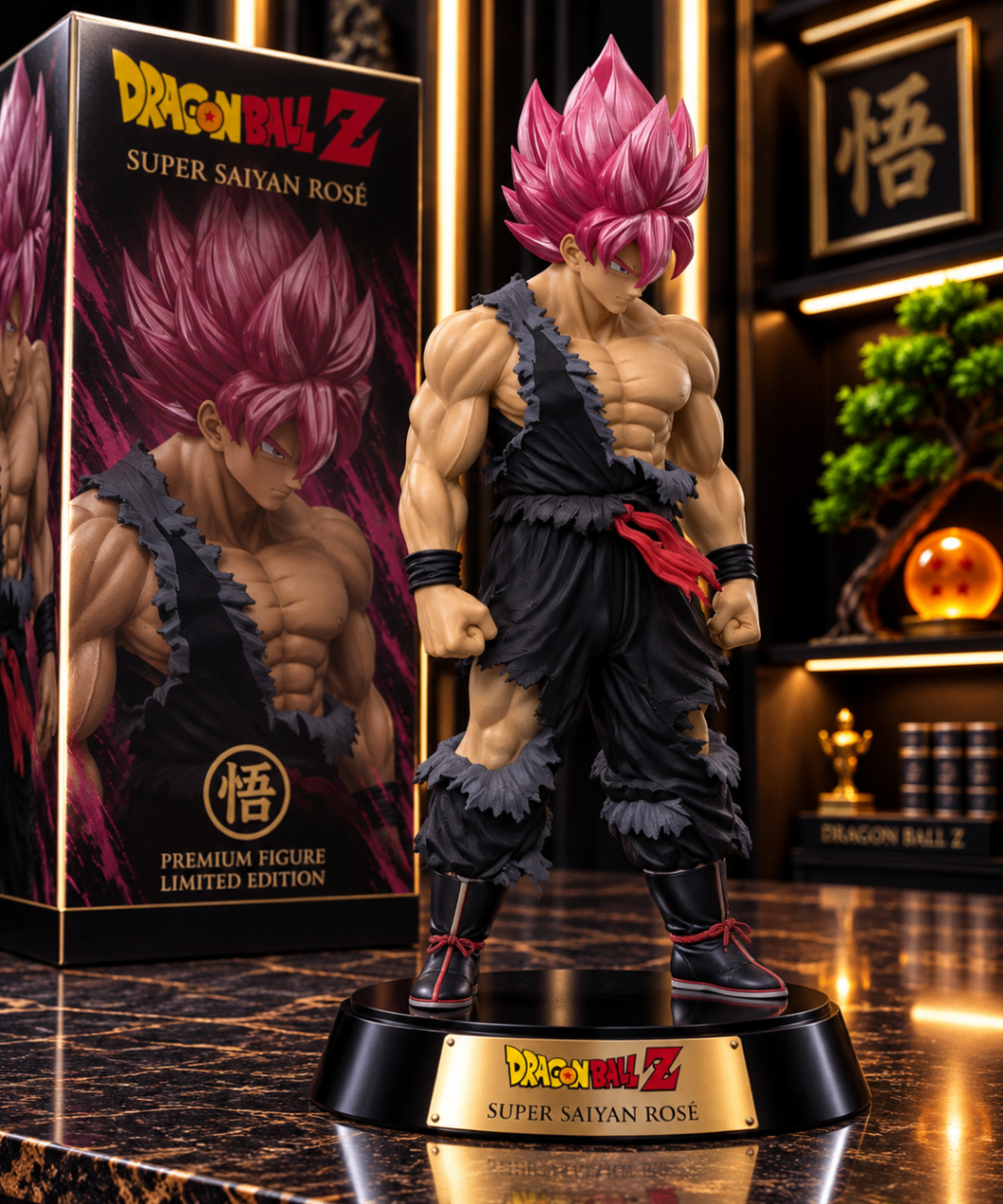 Figurine Super Saiyan Rosé