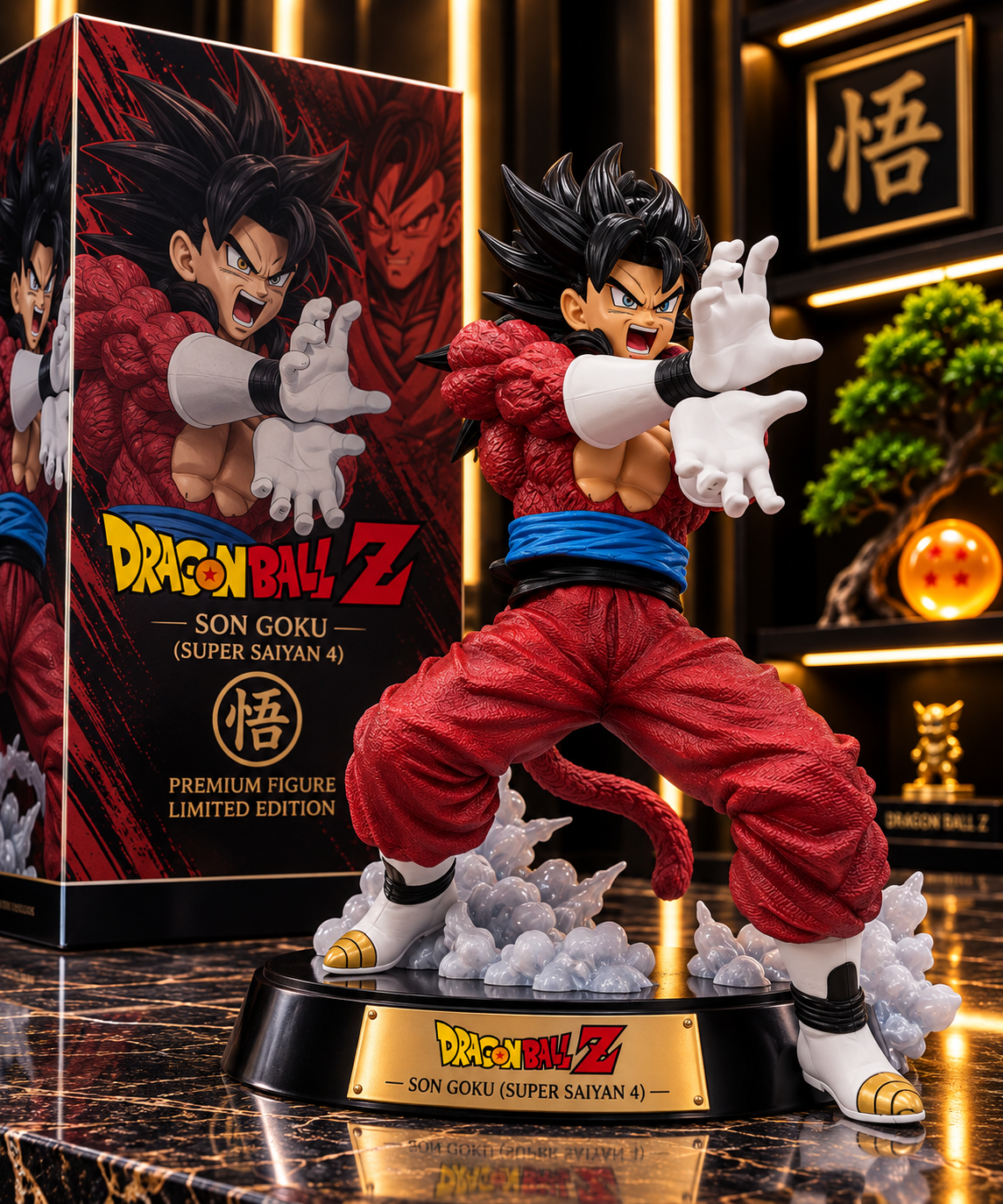 Figurine Son Goku Super Saiyan 4