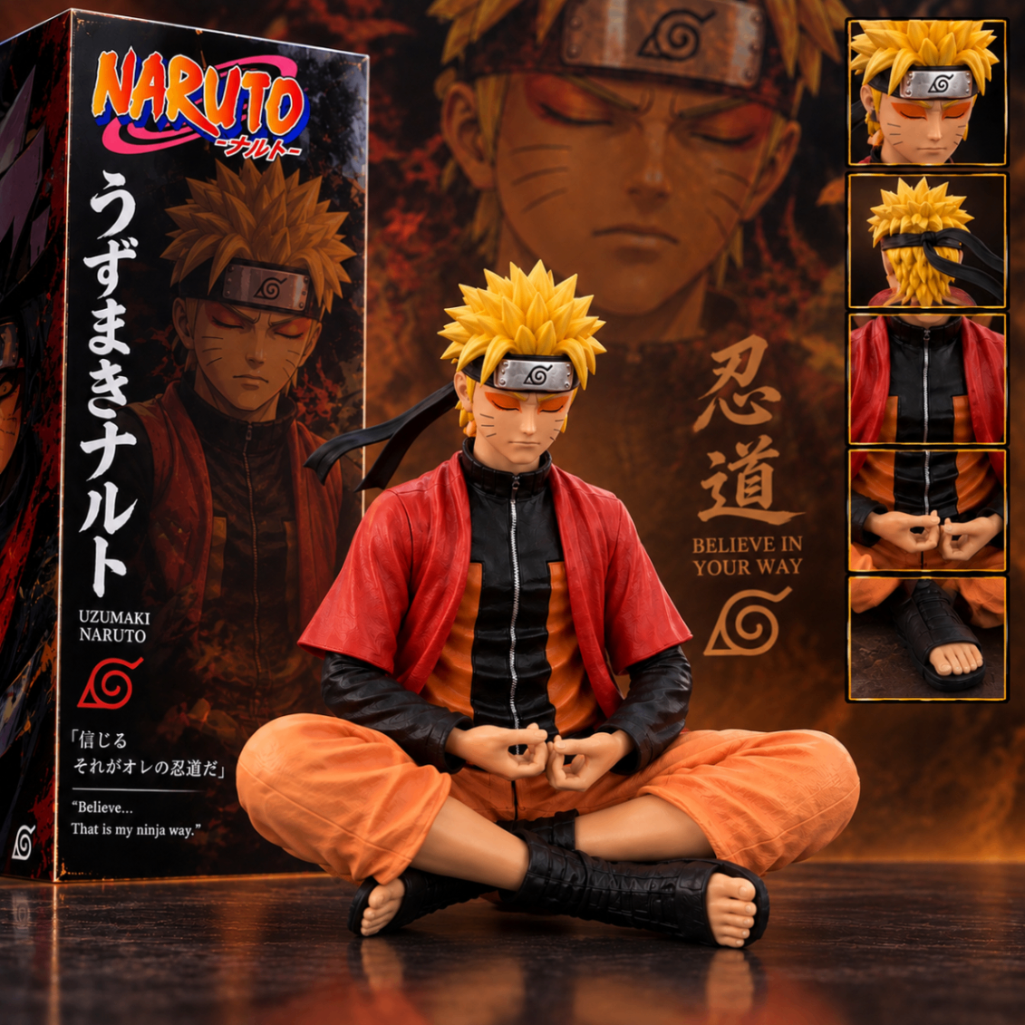 Naruto méditation mode ermite