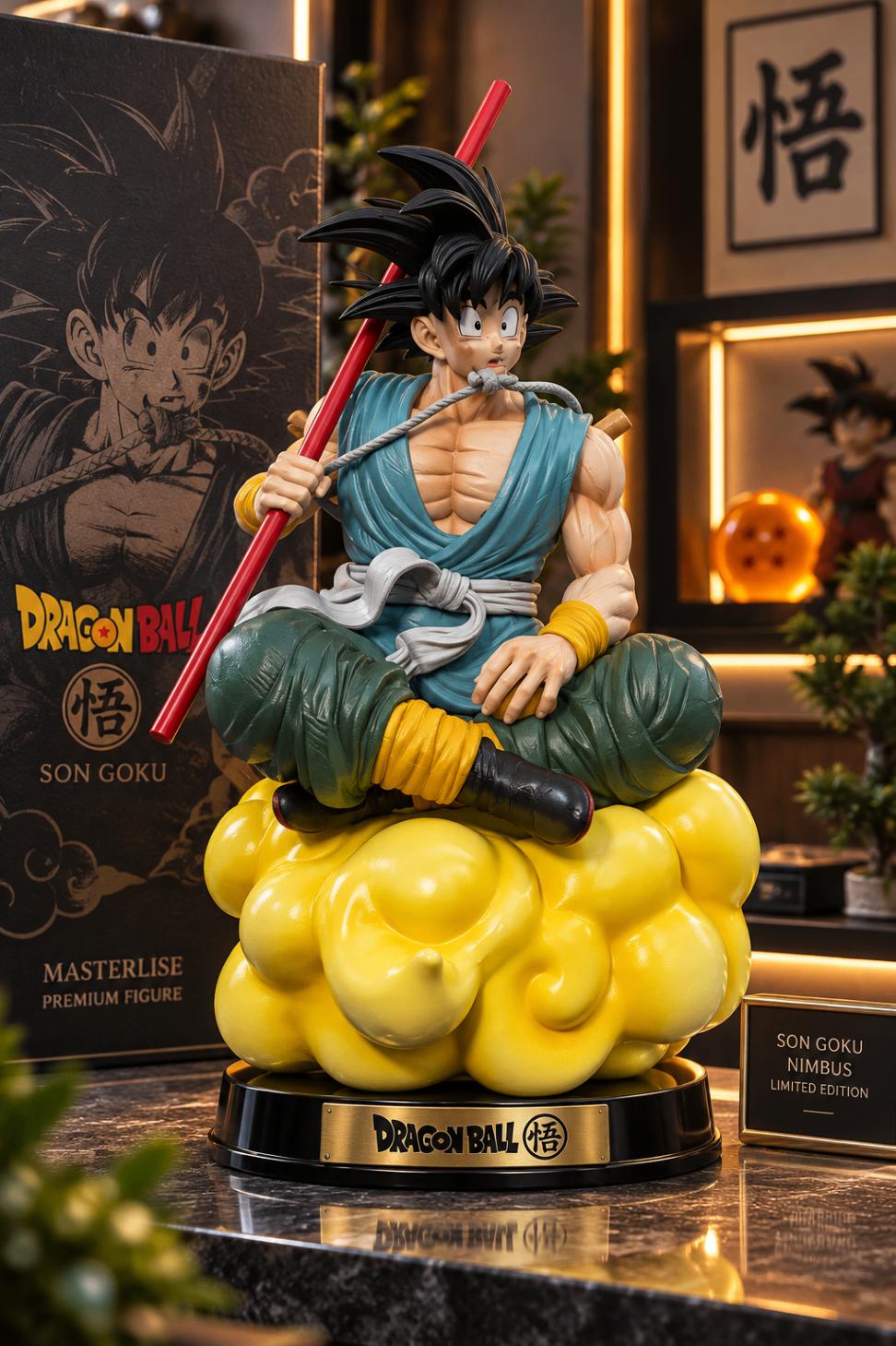 Figurine Son Goku sur nuage magique