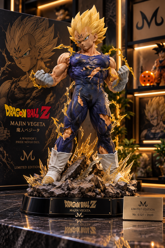 Figurine Majin Vegeta - La Furie du Prince